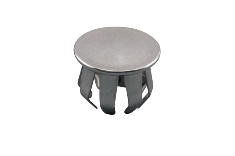 Stainless Steel Flat End Cap, Railing and Bimini, S3679-0000, S3679-0001